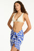 Sea Level Seascape Bordered Sarong Ot